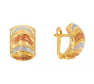 Zlaté náušnice 3721