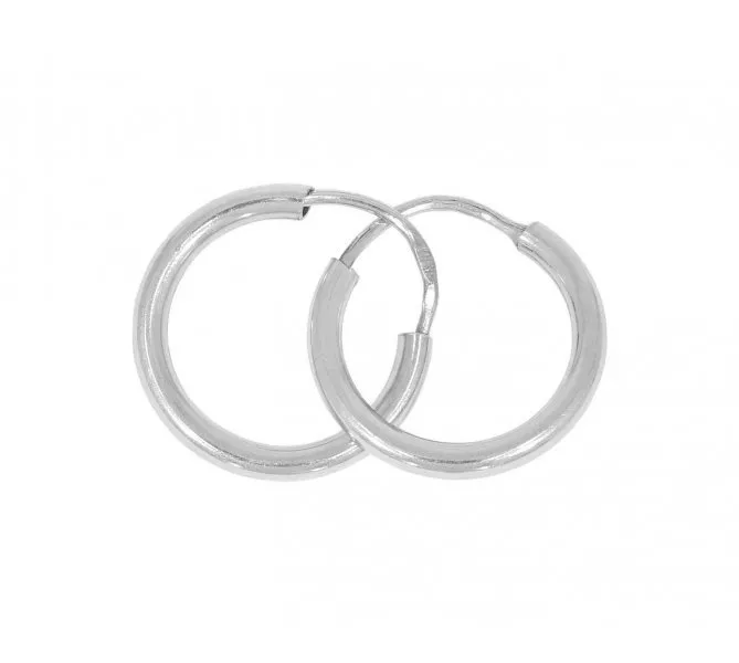 Náušnice z bieleho zlata 2149