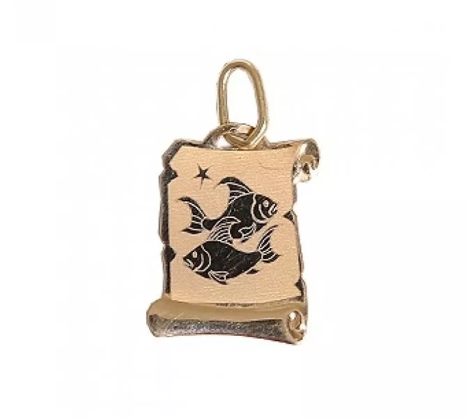 Zlatý prívesok 099