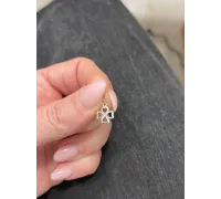 Prívesok z bieleho zlata 1518