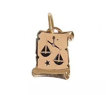 Zlatý prívesok 097