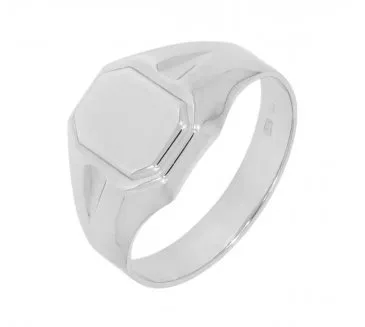 Prsteň z bieleho zlata 1887