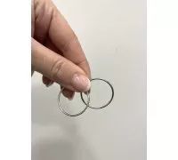 Náušnice z bieleho zlata 2144