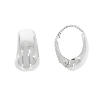 Náušnice z bieleho zlata 4123