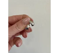 Náušnice z bieleho zlata 4123