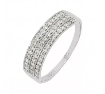 Prsteň z bieleho zlata 1884