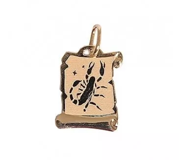 Zlatý prívesok 094