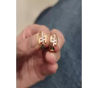 Zlaté náušnice 3722