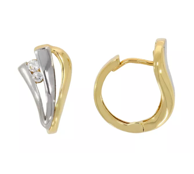 Zlaté náušnice 3724