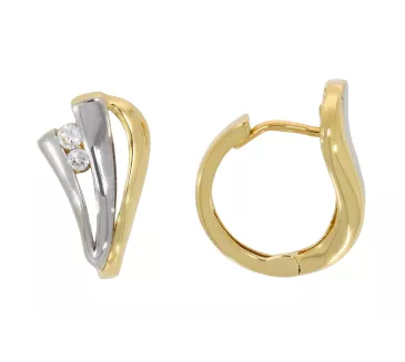 Zlaté náušnice 3724