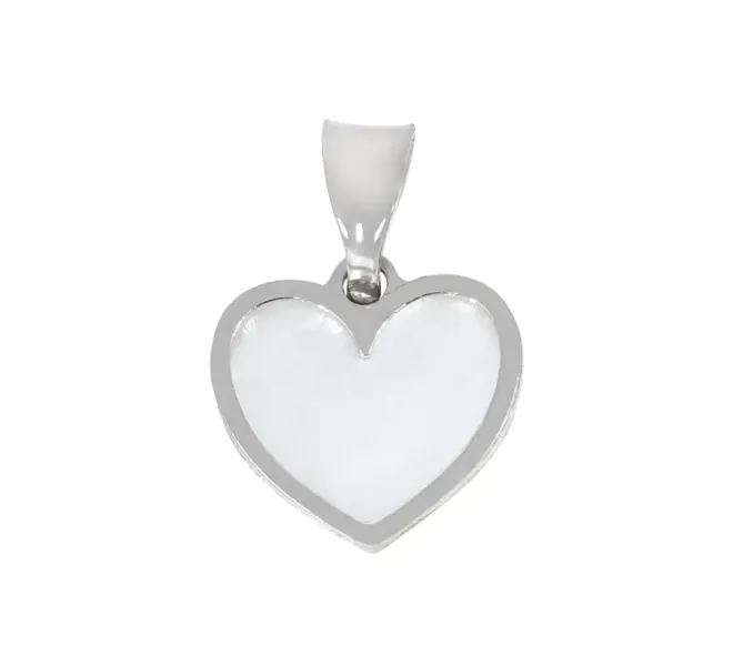 Prívesok z bieleho zlata 1576