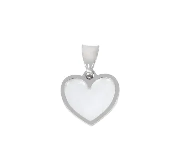 Prívesok z bieleho zlata 1578