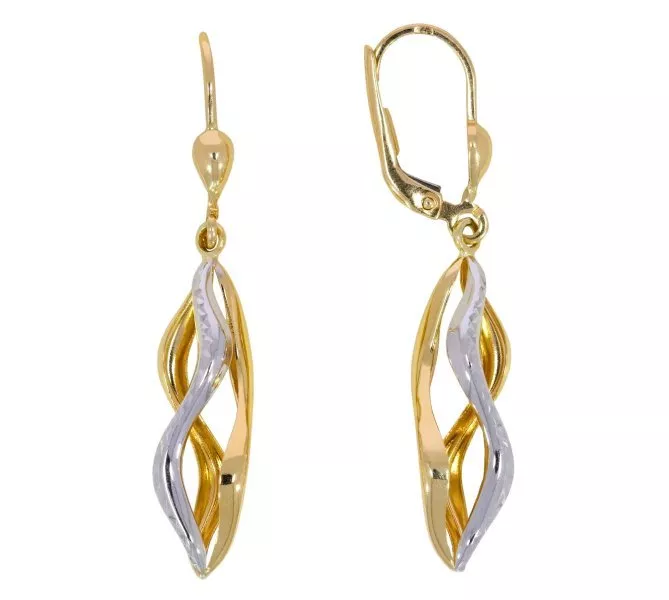 Zlaté náušnice 2568