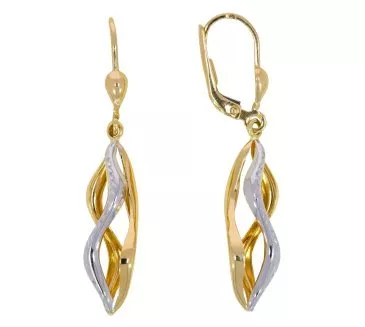 Zlaté náušnice 2568