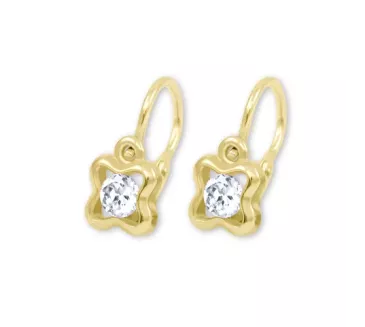 Detské zlaté náušnice 752