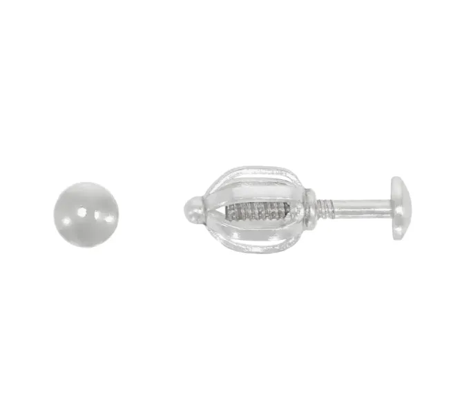 Náušnice z bieleho zlata 4161