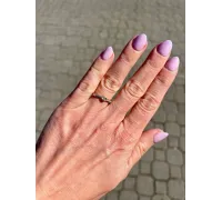 Diamantový zlatý prsteň 096