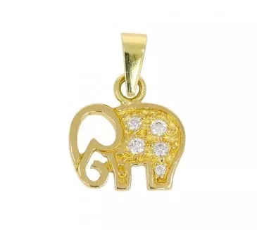 Zlatý prívesok 748