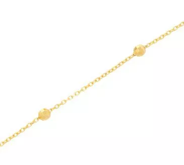 Zlatá retiazka na nohu 271