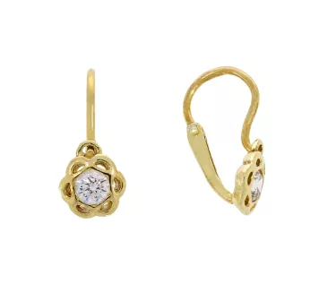 Detské zlaté náušnice 3765