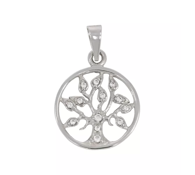 Prívesok z bieleho zlata 1240