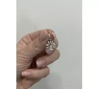 Prívesok z bieleho zlata 1240