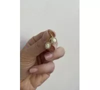 Zlaté náušnice 3428