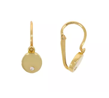 Detské zlaté náúšnice 3768