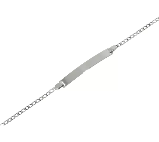 Náramok z bieleho zlata 1083