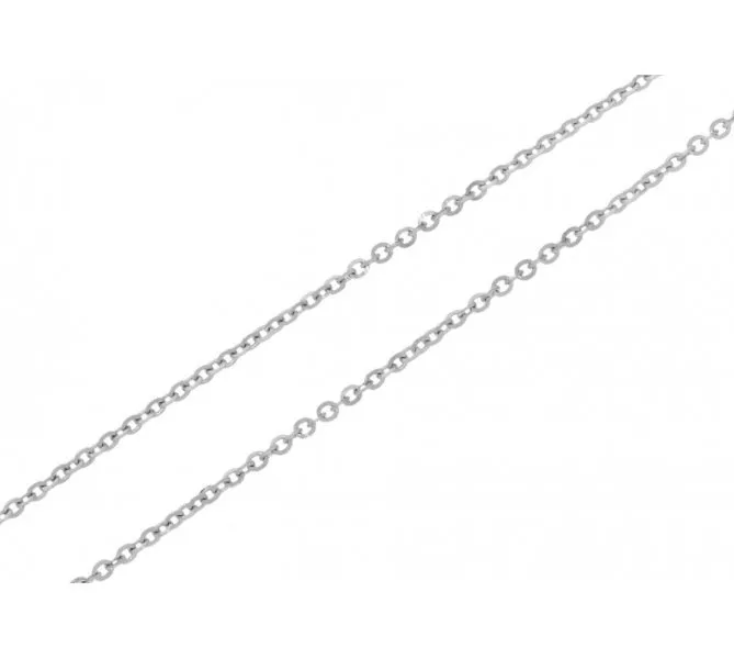 Retiazka z bieleho zlata 652