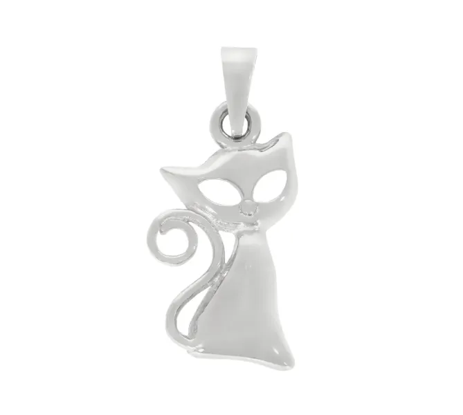 Prívesok z bieleho zlata 1589