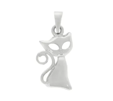 Prívesok z bieleho zlata 1589