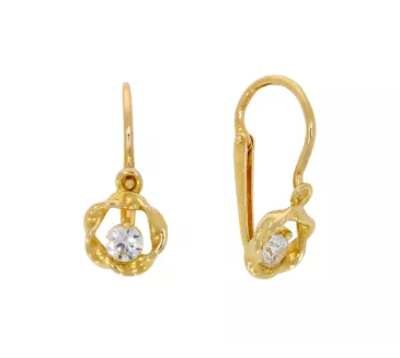 Detské zlaté náušnice 3775