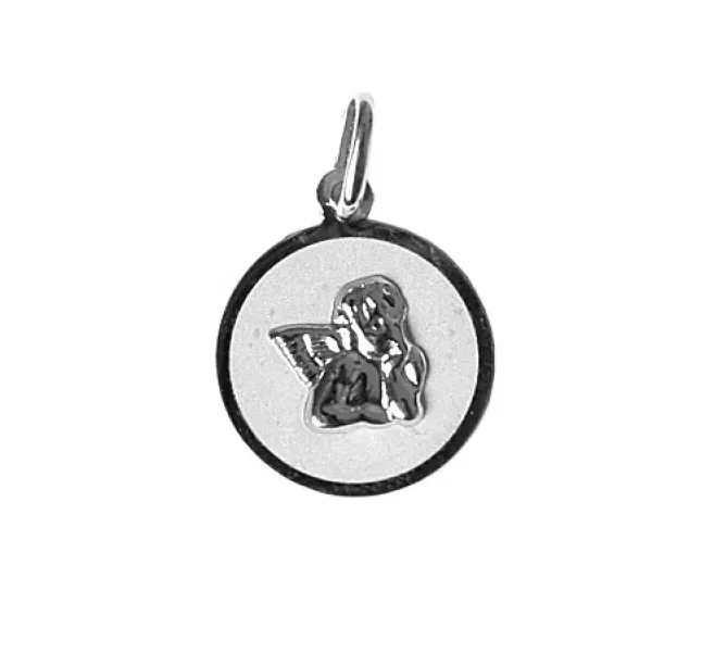 Prívesok z bieleho zlata 167