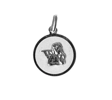 Prívesok z bieleho zlata 167