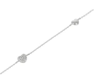 Náramok z bieleho zlata 1339