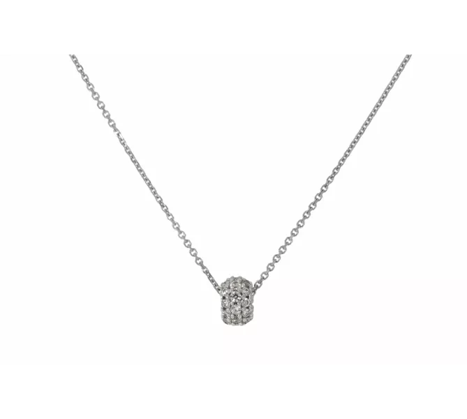 Retiazka z bieleho zlata 989