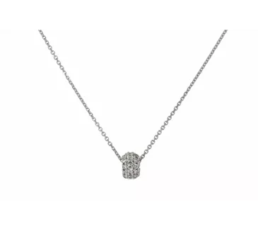 Retiazka z bieleho zlata 989