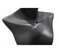 Retiazka z bieleho zlata 989