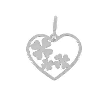 Prívesok z bieleho zlata 1592