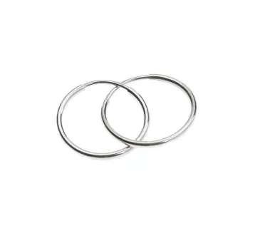 Náušnice z bieleho zlata 2145