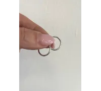 Náušnice z bieleho zlata 2145