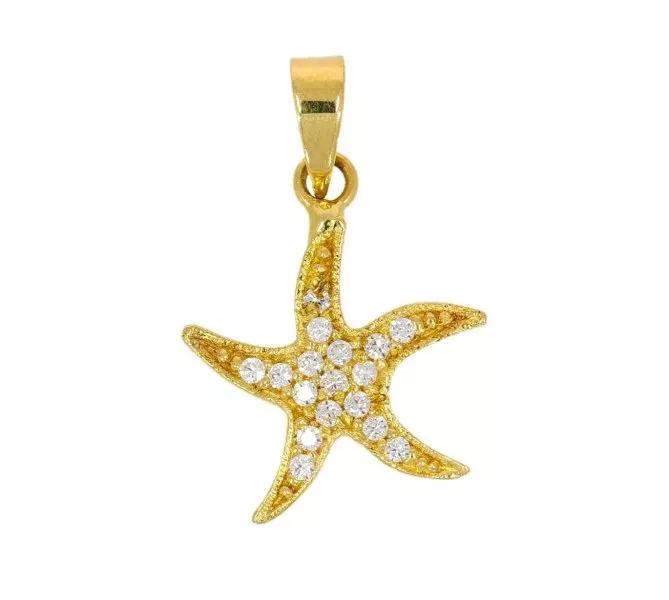 Zlatý prívesok 657