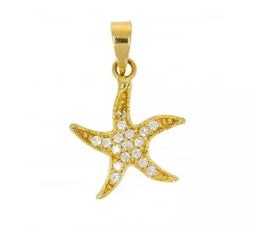 Zlatý prívesok 657