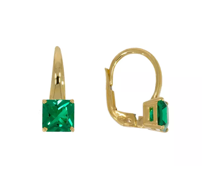 Zlaté náušnice 3436