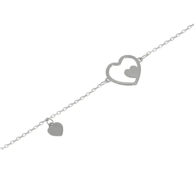 Náramok z bieleho zlata 1340