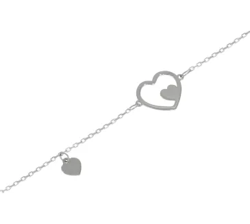 Náramok z bieleho zlata 1340