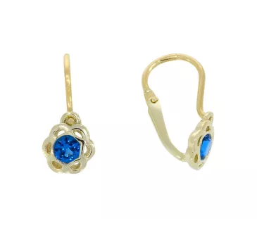 Detské zlaté náušnice 3782