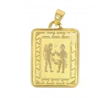 Zlatý prívesok 870