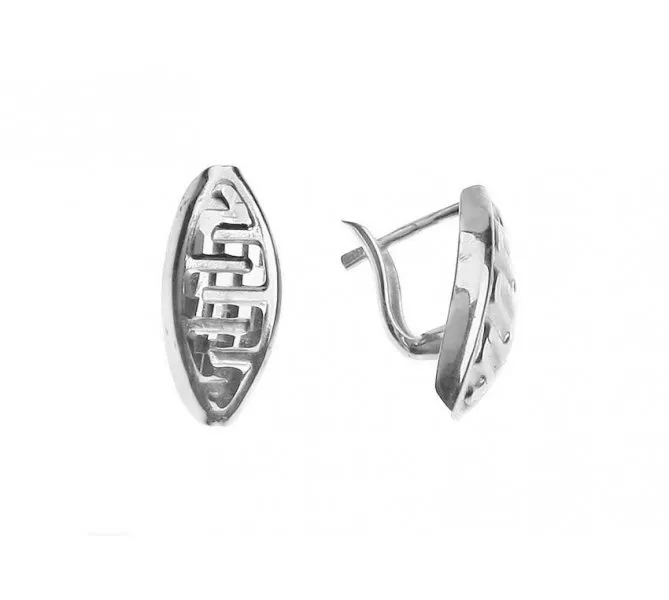 Náušnice z bieleho zlata 1484